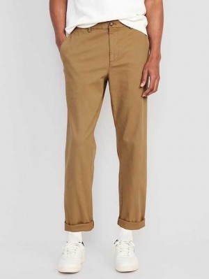Old Navy Loose Built-In Flex Rotation Chino Pants Hose Herren Doe A Deer | 0429IPQWO