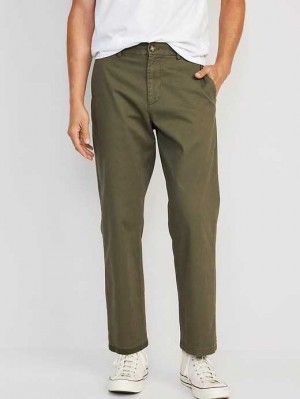 Old Navy Loose Built-In Flex Rotation Chino Pants Hose Herren Dunkelgrün | 1358XFZLC