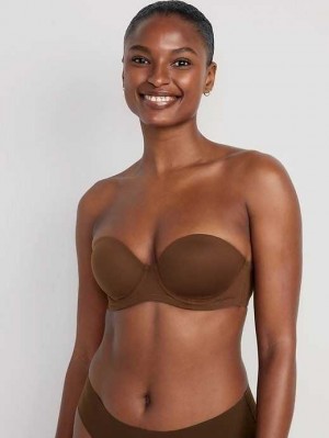Old Navy Low-Coverage Convertible Strapless Underwire Bra BHs Damen Dunkel | 5769OIAJC