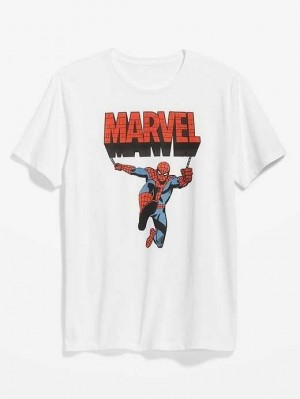 Old Navy Marvel Spider-Man Gender-Neutrale Graphic T-Shirt T-shirts Herren Spiderman | 2760NJREV