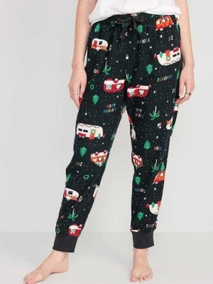 Old Navy Matching Flannel Jogger Pajama Pants Pyjama Damen Holiday Campers | 7024OKSDW