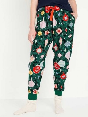 Old Navy Matching Flannel Jogger Pajama Pants Pyjama Damen Tinsel Town | 8791SDPAF