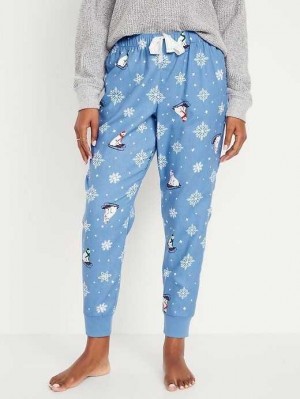 Old Navy Matching Flannel Jogger Pajama Pants Pyjama Damen Mehrfarbig | 1563HIUBG