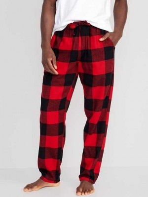Old Navy Matching Flannel Pajama Pants Pyjama Herren Rot | 4283PASYW