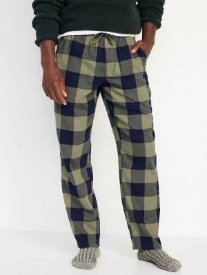 Old Navy Matching Flannel Pajama Pants Pyjama Herren Grün | 4956CKBUN