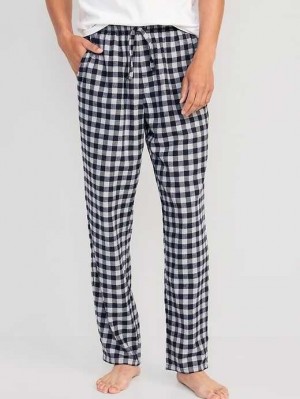 Old Navy Matching Flannel Pajama Pants Pyjama Herren Blau | 5241OVGDM