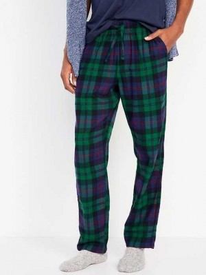Old Navy Matching Flannel Pajama Pants Pyjama Herren Schwarz | 8124CMTDL