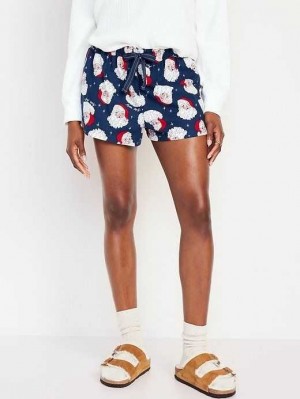 Old Navy Matching Flannel Pajama Shorts Pyjama Damen Beige | 4508IAUBX