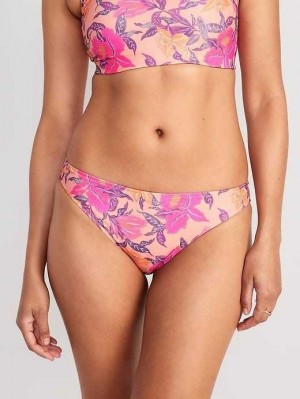 Old Navy Matching Klassische Bikini Swim Bottoms Badeanzüge Damen Koralle | 6834MAQCV