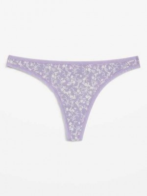 Old Navy Matching Klassische Tanga Underwear Unterwäsche Damen Lila | 5312XPSHT