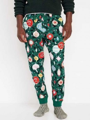 Old Navy Matching Printed Flannel Jogger Pajama Pants Pyjama Herren Tinsel Town | 6724RPFBE