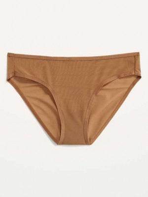 Old Navy Mesh Bikini Underwear Unterwäsche Damen Beige | 5062TOKXE