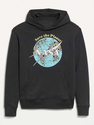 Old Navy NASA Save the Planet Gender-Neutrale Pullover Hoodie Hoodie Herren Panther | 0784WAREJ