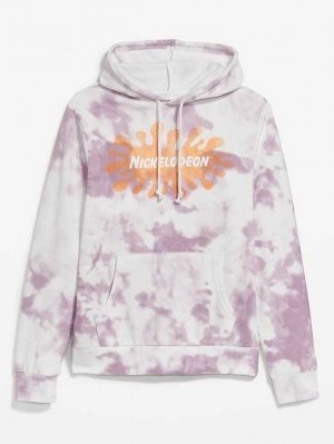 Old Navy Nickelodeon Gender-Neutrale Tie-Dye Pullover Hoodie Hoodie Herren Nickelodeon | 8540YFRUW
