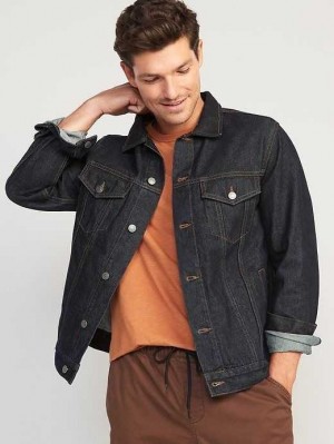 Old Navy Non-Stretch Jean Jacket Mäntel Herren Dunkelwaschen | 5748QTODC