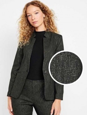 Old Navy Notched-Collar Pixie Blazer Mäntel Damen Gold | 0523SFHQY