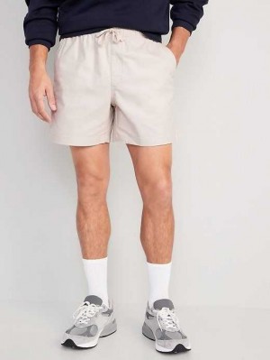 Old Navy OGC Chino Jogger Shorts Hose Herren Beige | 7246YALXH