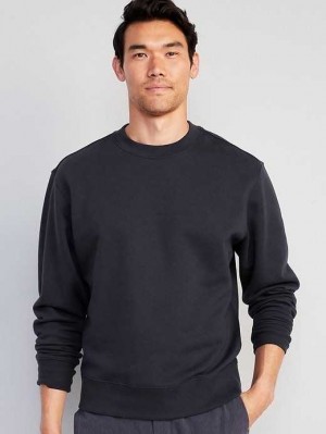 Old Navy Oversized Crew-Neck Sweatshirt Sweatshirt Herren Navy | 7964AFLVZ