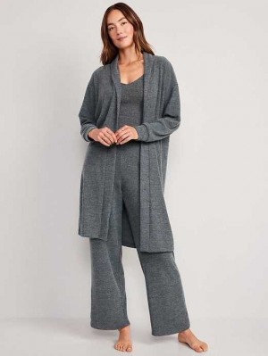 Old Navy Oversized Pullover-Knit Robe Pyjama Damen Grau | 2370TQMSC