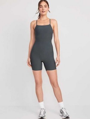 Old Navy PowerLite Lycra ADAPTIV Kurzes Bodysuit Sportbekleidung Damen Cavernous | 3217IBVHD