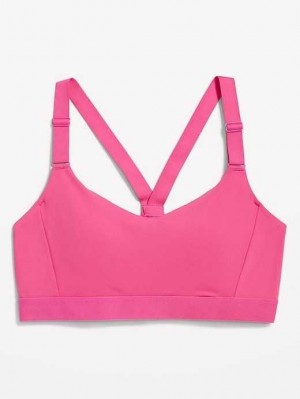 Old Navy PowerSoft Adjustable-Riemen Sports Bra Sportbekleidung Damen Blumen | 6214SONHK