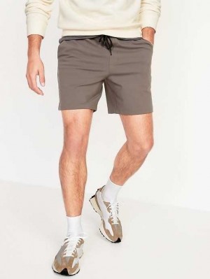 Old Navy PowerSoft Coze Edition Go-Dry Jogger Shorts Sportbekleidung Herren Grau | 9735AFQLH