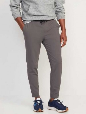 Old Navy PowerSoft Coze Edition Go-Dry Tapered Pants Sportbekleidung Herren Grau | 6942OKWVD