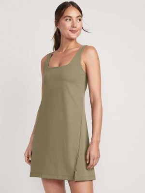 Old Navy PowerSoft Shelf-Bra Support Kleider Sportbekleidung Damen Fir Tree | 3147LHECQ