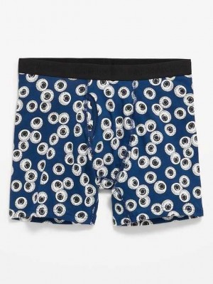 Old Navy Printed Built-In Flex Boxer-Brief Underwear Unterwäsche Herren Eyeballs | 4683PENBR