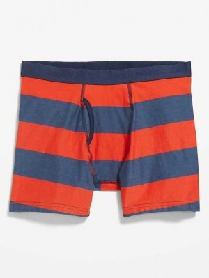 Old Navy Printed Built-In Flex Boxer-Brief Underwear Unterwäsche Herren Rugbywarm | 5820TGBCR