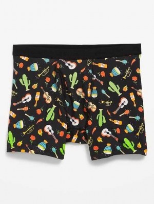 Old Navy Printed Built-In Flex Boxer-Brief Underwear Unterwäsche Herren Musical | 9506ICJXN