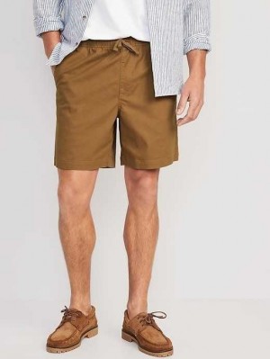 Old Navy Pull-On Chino Jogger Shorts Hose Herren Doe A Deer | 3940YMUWP