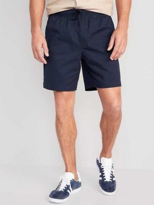 Old Navy Pull-On Chino Jogger Shorts Hose Herren Navy | 0516FMVSP