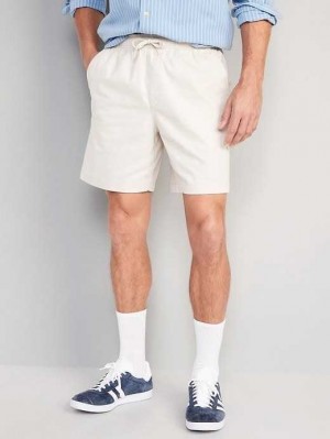 Old Navy Pull-On Chino Jogger Shorts Hose Herren Beige | 5071KORGN