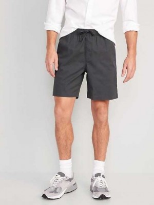 Old Navy Pull-On Chino Jogger Shorts Hose Herren Panther | 0248TYGIR