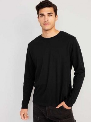 Old Navy Relaxed Layering T-Shirt T-shirts Herren Schwarz | 4612VIFBK
