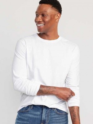 Old Navy Relaxed Layering T-Shirt T-shirts Herren Calla Lily | 5127FDXWZ