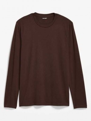 Old Navy Relaxed Layering T-Shirt T-shirts Herren French Roast | 8264ZDKGJ