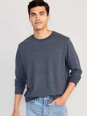 Old Navy Relaxed Layering T-Shirt T-shirts Herren Navy | 9278GMAUZ