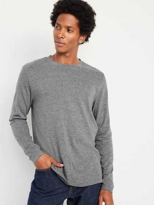 Old Navy Relaxed Layering T-Shirt T-shirts Herren Grau | 0136ZSJOB