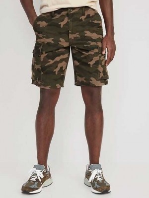 Old Navy Relaxed Lived-In Cargo Shorts Hose Herren Camouflage | 8591XIHAY