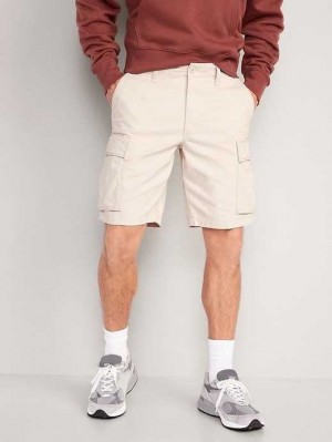 Old Navy Relaxed Lived-In Cargo Shorts Hose Herren Beige | 9721COGYZ
