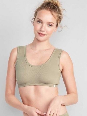 Old Navy Rib-Knit Bralette Top BHs Damen Mehrfarbig | 9315BAZSU