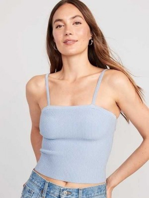 Old Navy Rib-Knit Pullover Tank Top Strickjacke Damen Rock Pool | 8304VUKDR