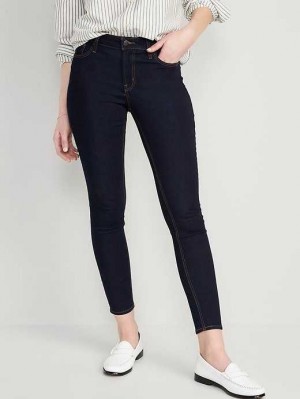 Old Navy Rockstar Super-Schlank Jeans Jeans Damen Rinse | 8473KPNVL