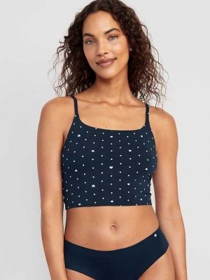 Old Navy Scoop-Neck Brami Top Unterwäsche Damen Navy | 3476RFCEI