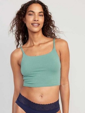 Old Navy Scoop-Neck Brami Top Unterwäsche Damen Grün | 6743SYJOZ