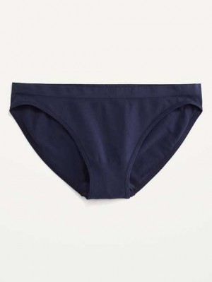 Old Navy Seamless Bikini Underwear Unterwäsche Damen Navy | 9285CWQKU