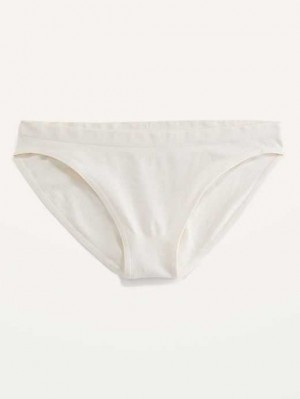 Old Navy Seamless Bikini Underwear Unterwäsche Damen Creme De La Creme | 1093VOLUQ