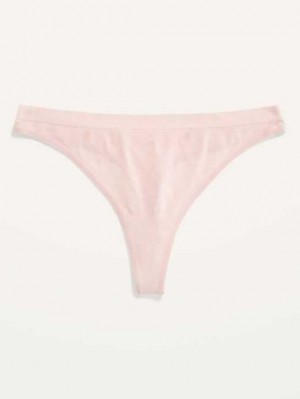 Old Navy Seamless Tanga Underwear Unterwäsche Damen Rosa | 4730IYRVS